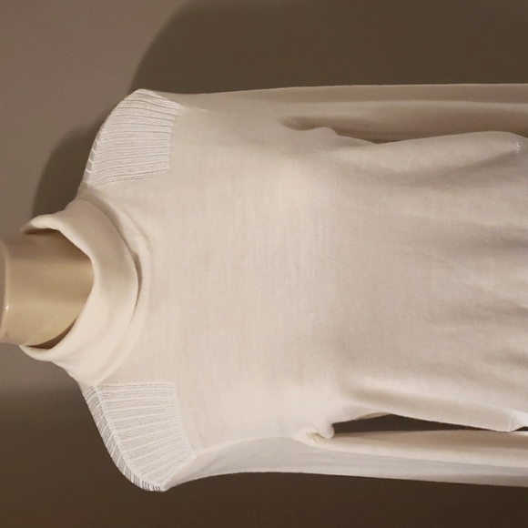 Rag & Bone ivory Turtleneck Pullover Sweater size L - Picture 3 of 4